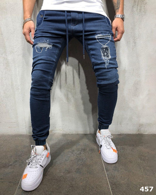 Denim sales house joggers