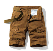 Men Cargo Shorts With Belt